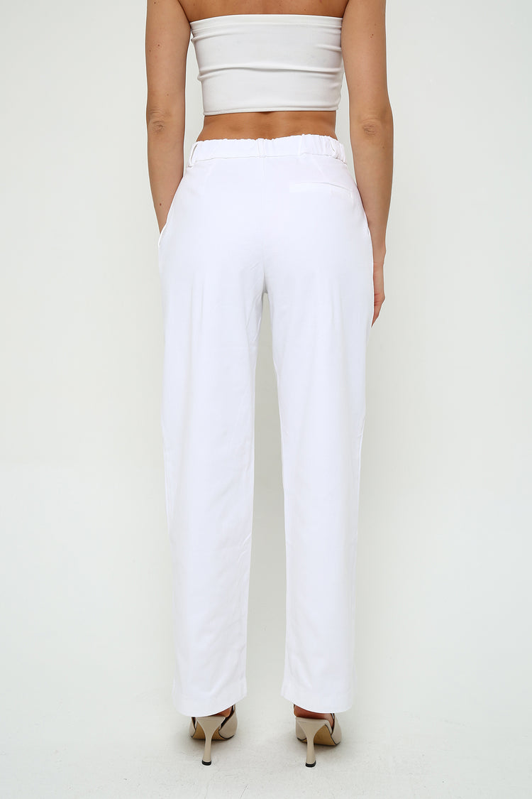 Gabardin Palazzo Pileli Pantolon