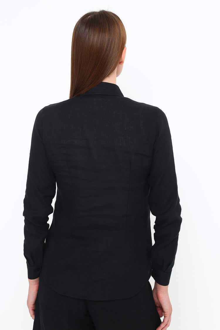 Keten Slim Fit Gömlek