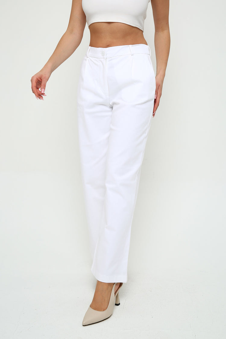 Gabardin Palazzo Pileli Pantolon