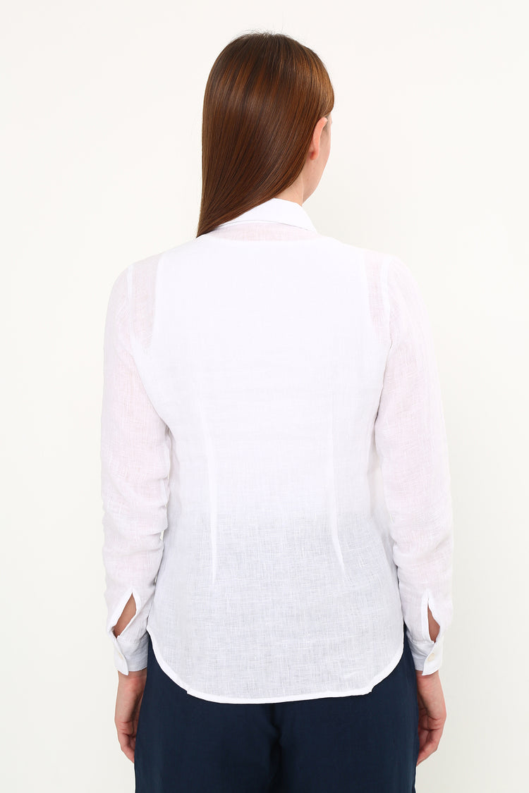 Keten Slim Fit Gömlek